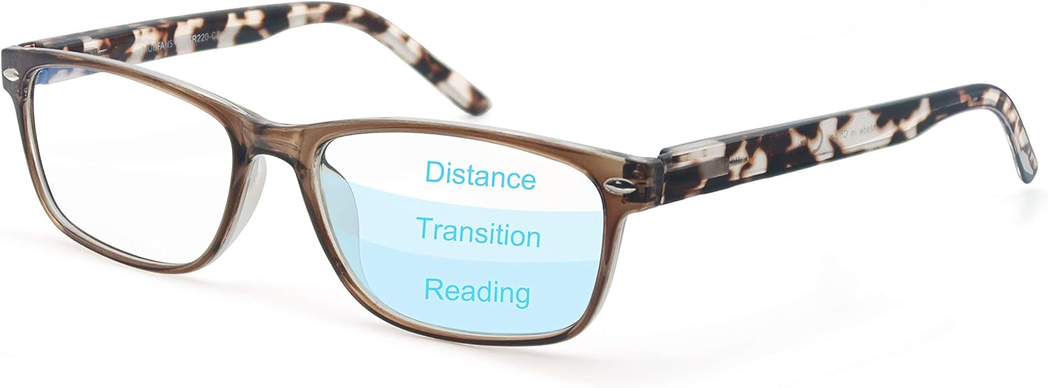 Lentes de lectura multienfoque progresivo, bloqueo de luz azul, buenos lectores de computadora