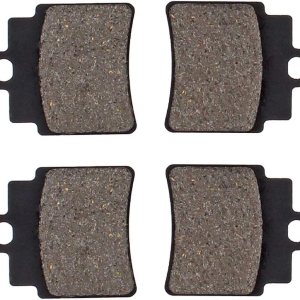 NICHE Juego de pastillas de freno delanterastraseras para Arctic Cat 3303-908 Semimetálicas 2 Pack NICHE Juego de pastillas de freno delanterastraseras para Arctic Cat 3303-908 Semimetálicas 2 Pack