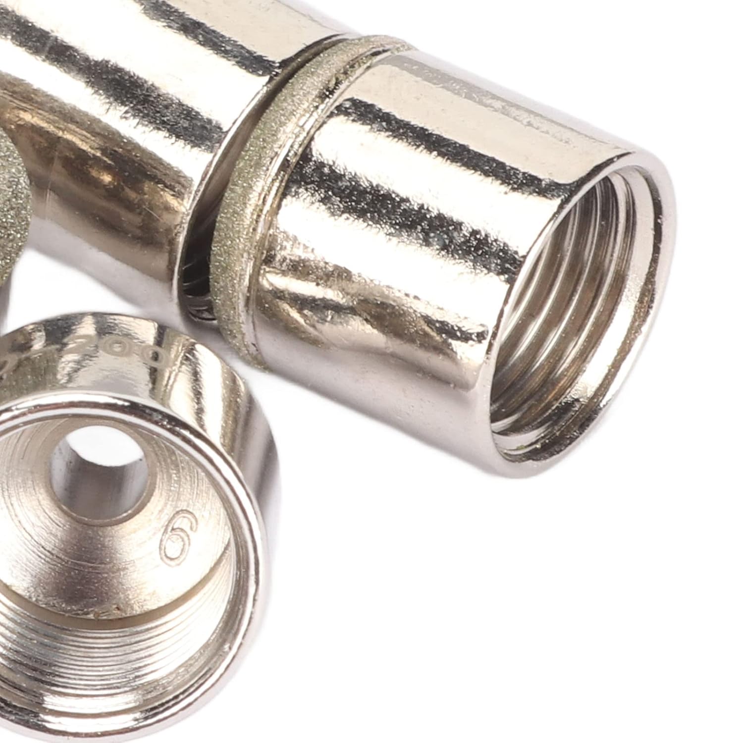 6 puntas de repuesto para cabeza de dermoabrasión de diamante, punta fina de diamante, puntas de diamante de dermoabrasión para máquina de belleza