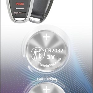 CR2032 2032 – Llavero remoto inteligente OEM para carcasa (2017-2022) para Alfa Romeo Giulia y Stelvio KR5A1FA434 (Continental A2C97635100 CR2032 2032 – Llavero remoto inteligente OEM para carcasa (2017-2022) para Alfa Romeo Giulia y Stelvio KR5A1FA434 (Continental A2C97635100