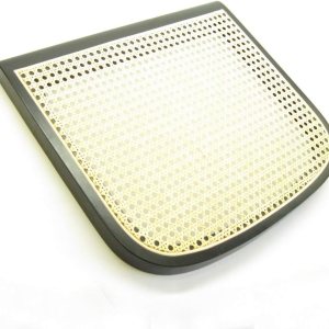 Marcel Breuer Cesca – Asiento de caña de repuesto para silla Cesca, color negro, fabricado en Italia Marcel Breuer Cesca – Asiento de caña de repuesto para silla Cesca, color negro, fabricado en Italia