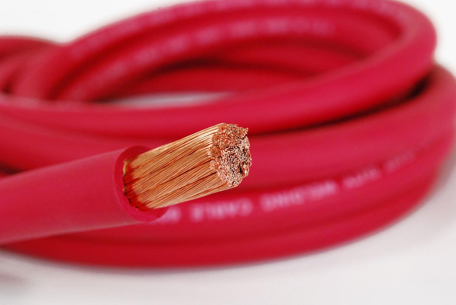 TEMCo INDUSTRIAL WC0455-40 pies (20 pies negro, 20 pies rojo) 2 calibre AWG cable de soldadura y cable de batería de automóvil, alambre de cobre