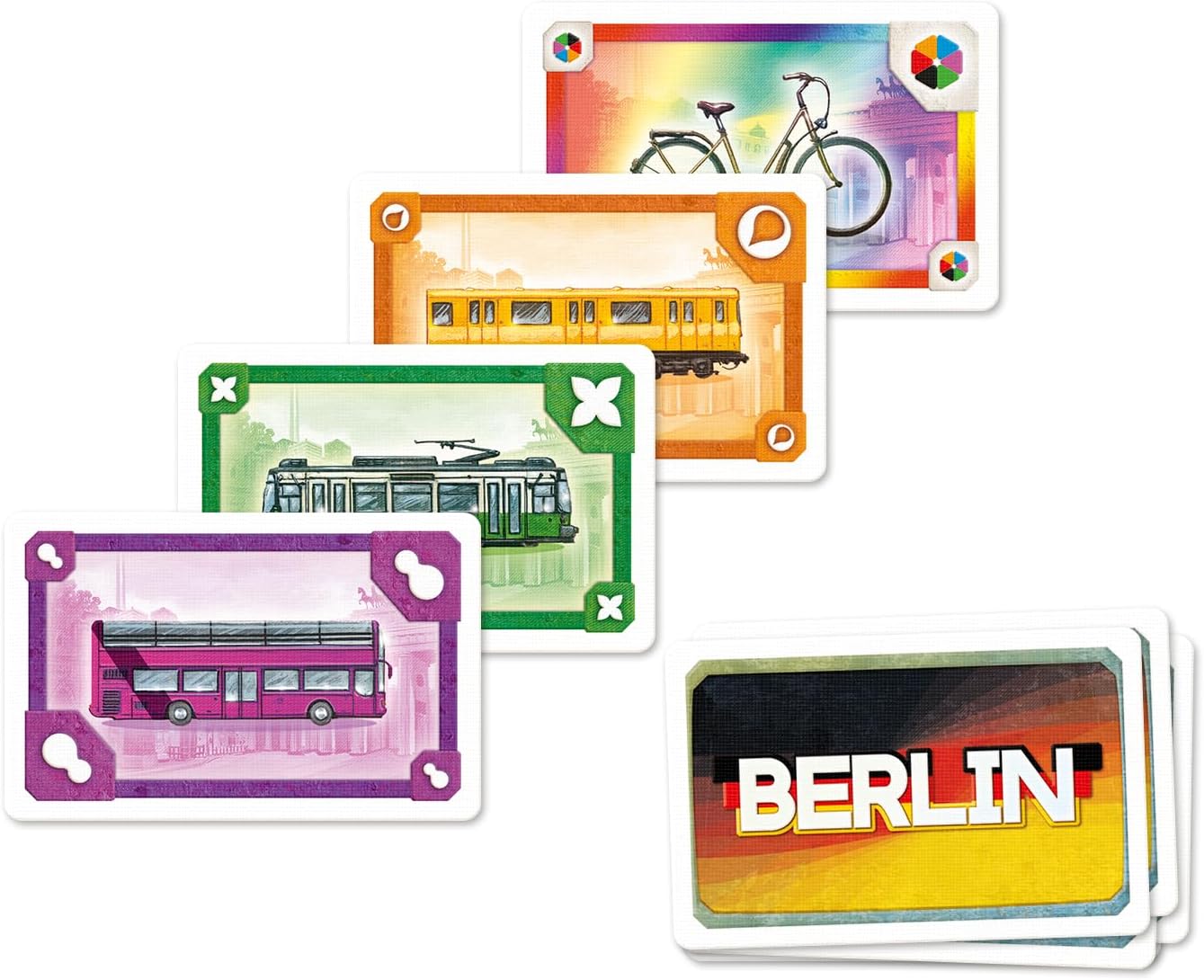 Ticket to Ride Berlin Juego de mesa  Juego de estrategia de construcción de rutas de tren  Divertido juego familiar para niños y adultos  A partir