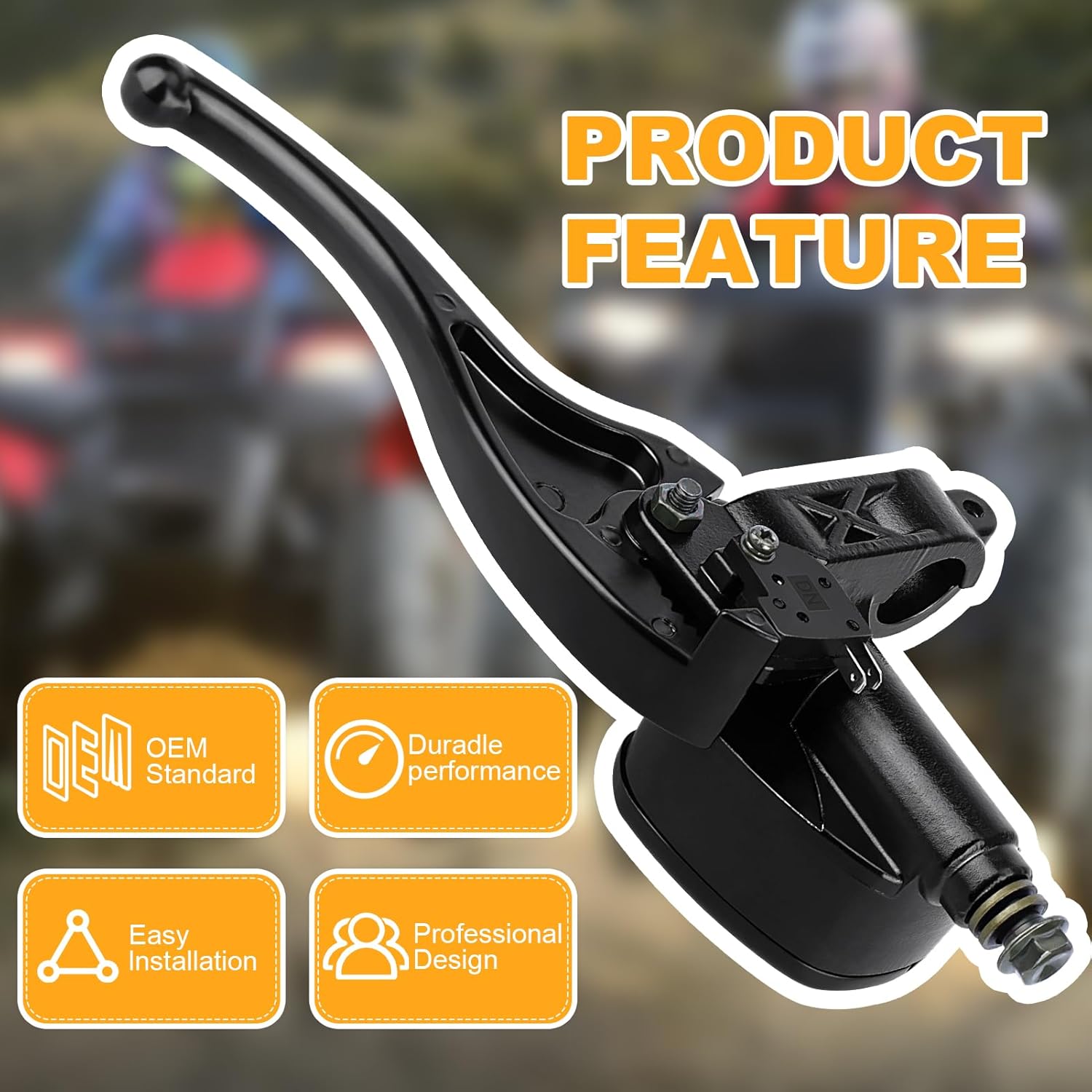 Reemplazo de palanca de cilindro maestro de freno delantero izquierdo para Polaris Sportsman 400 500 550 600 700 800 Magnum ATV Big Boss 500 Xplorer