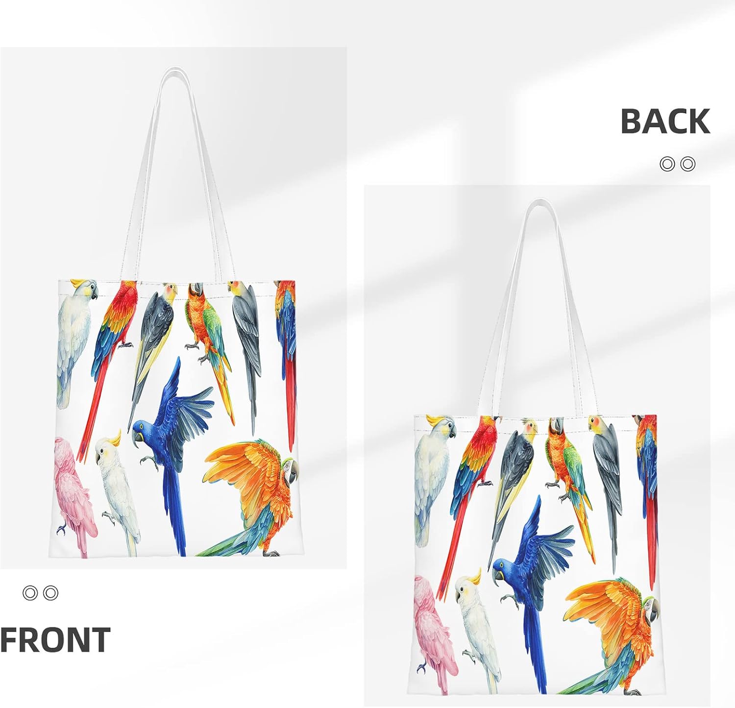 Bolsa de lona, creativa, minimalista, reutilizable, grande, para compras, para mujer