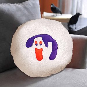 Almohada de galletas de Halloween, 1 unidad, almohada decorativa para sofá, cojín de peluche con forma de calabaza y gato, cojín de felpa peluda Almohada de galletas de Halloween, 1 unidad, almohada decorativa para sofá, cojín de peluche con forma de calabaza y gato, cojín de felpa peluda