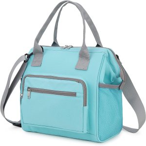 VONXURY – Lonchera grande reutilizable de apertura amplia para hombres y mujeres con correa extraíble, bolsa de almuerzo para adultos, para trabajo, VONXURY – Lonchera grande reutilizable de apertura amplia para hombres y mujeres con correa extraíble, bolsa de almuerzo para adultos, para trabajo,