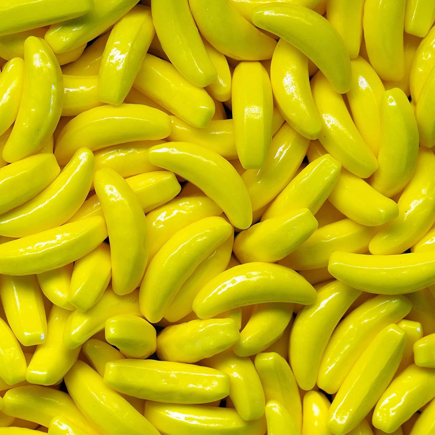 Bayside Candy Cabezales de plátanoplátano tontobananaramacaramelo duro de plátanocaramelo de plátano amarillo (1 libra)
