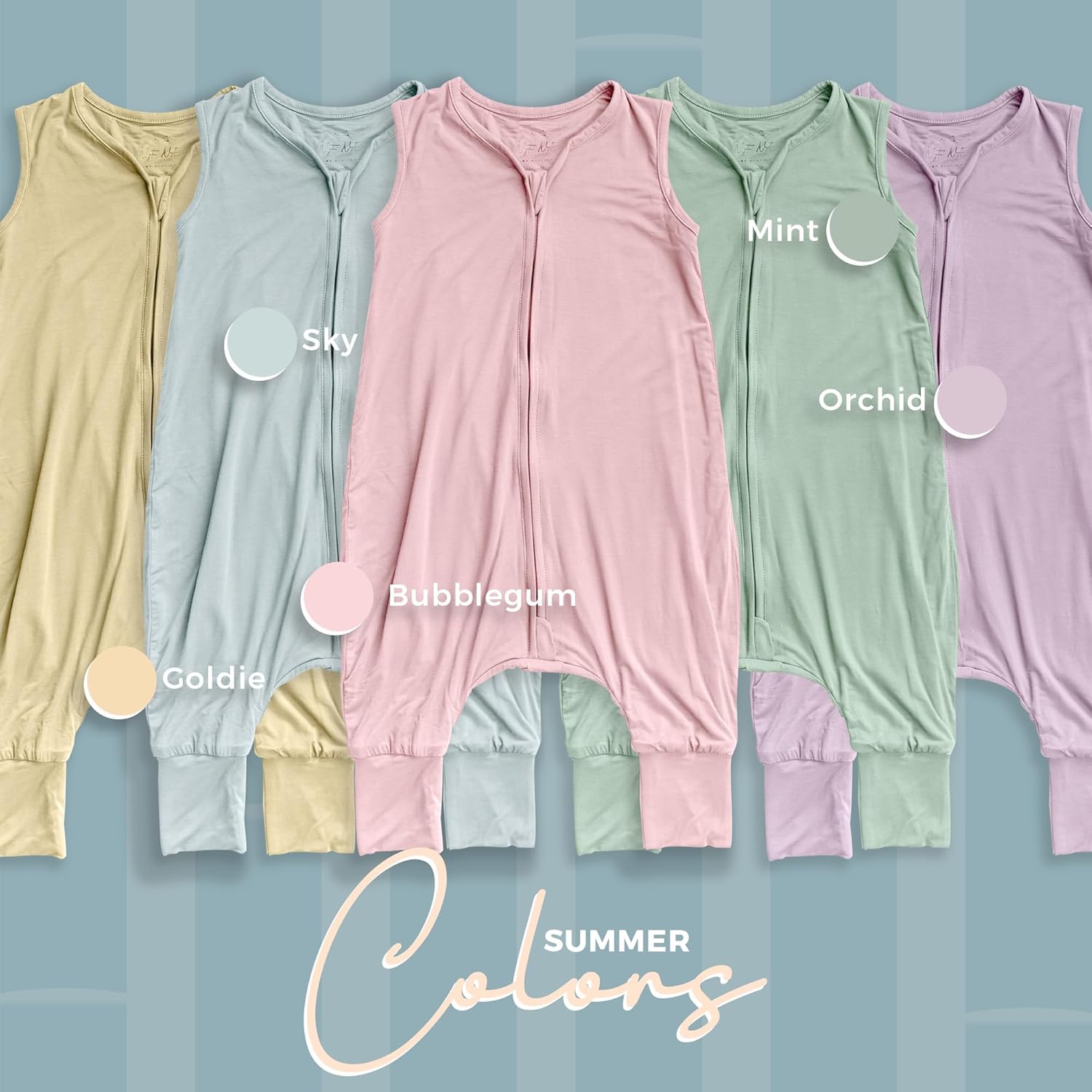 0.5 TOG – Saco de dormir sin mangas, suave para bebés y niños pequeños