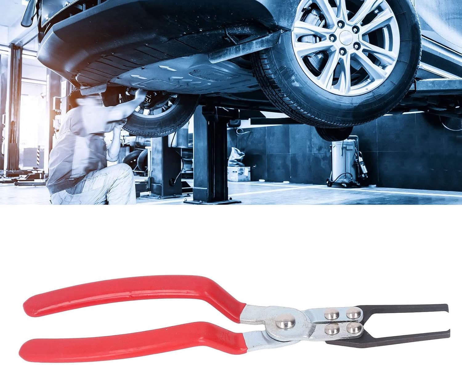 Aramox Universal eléctrico relé extractor alicates herramienta removedor de fusibles relé desmontaje abrazadera máxima abierta 3.937 in