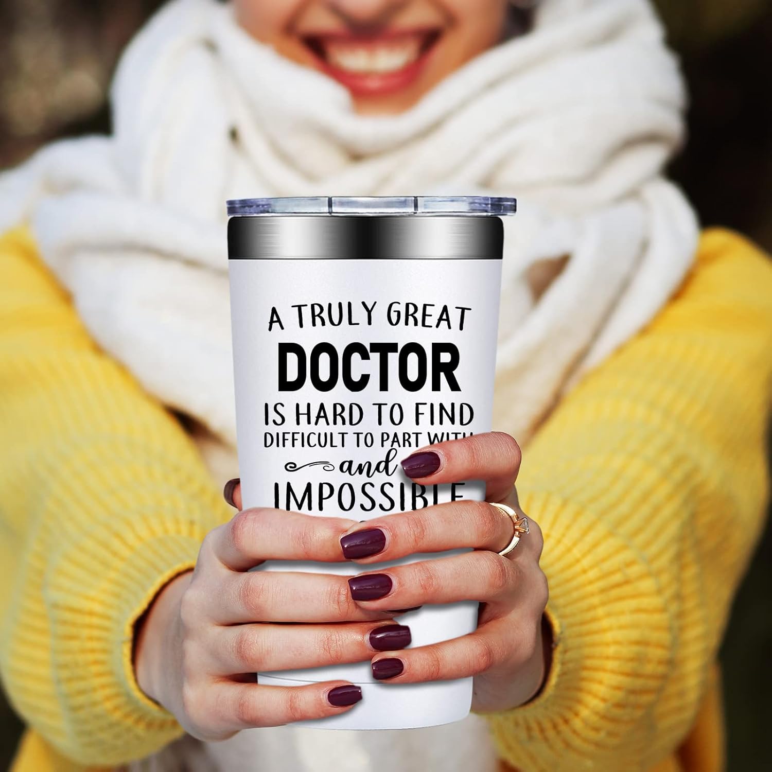 Regalos de doctor para mujeres, regalos de agradecimiento al médico, un verdadero gran médico es difícil de encontrar, regalo de graduación para