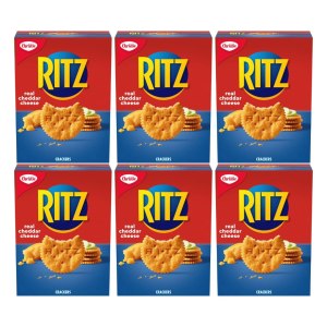 Ritz – Galletas de queso cheddar real, 7.05oz7 onzas (paquete de 6) enviadas desde Canadá Ritz – Galletas de queso cheddar real, 7.05oz7 onzas (paquete de 6) enviadas desde Canadá