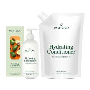 Eva + Avo Acondicionador Hidratante 8 Oz. + 32 Oz. Recarga Eva + Avo Acondicionador Hidratante 8 Oz. + 32 Oz. Recarga