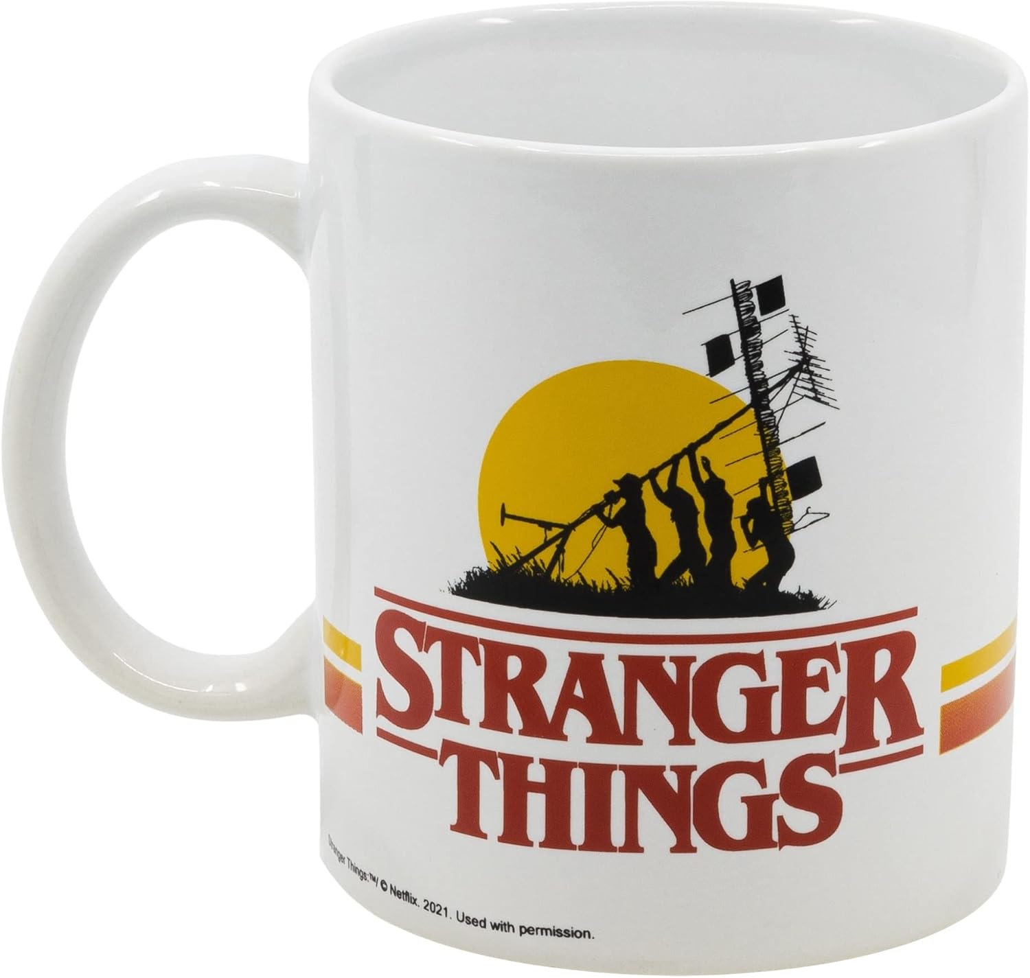 Stor Netflix Stranger Things Hawkins ’85 Ceramic Mug 325ml Gift Box
