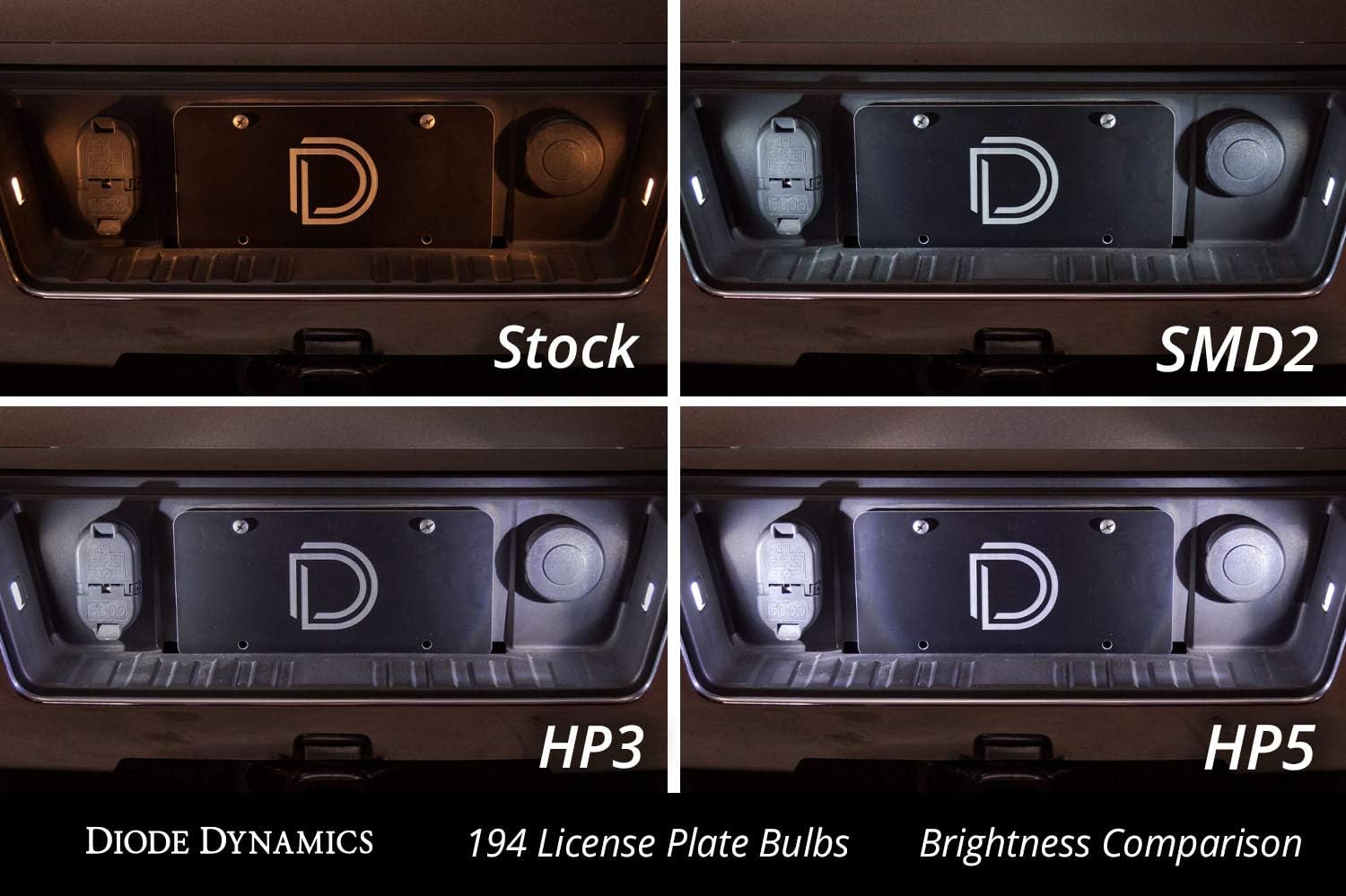 Diode Dynamics Placa LED compatible con Ford Shelby GT500 2007-2009 (uno), 194 SMD2 Cool White (6000K)