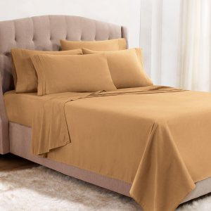 Clara Clark Sábanas individuales XL, juego de 5 piezas, sábanas de lujo de hotel para cama tamaño individual XL, sábanas y fundas de almohada súper Clara Clark Sábanas individuales XL, juego de 5 piezas, sábanas de lujo de hotel para cama tamaño individual XL, sábanas y fundas de almohada súper