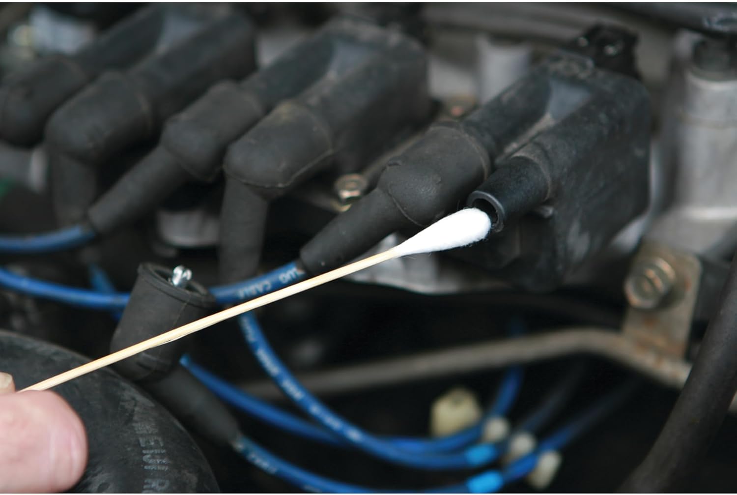 Performance Tool W1470 – Kit de hisopos de limpieza de algodón, solución de limpieza multiusos y no abrasiva para superficies delicadas y electrónica