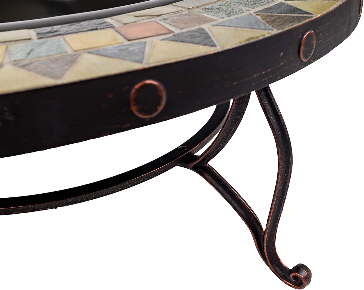 Pleasant Hearth OFW707RI hoguera, bronce frotado