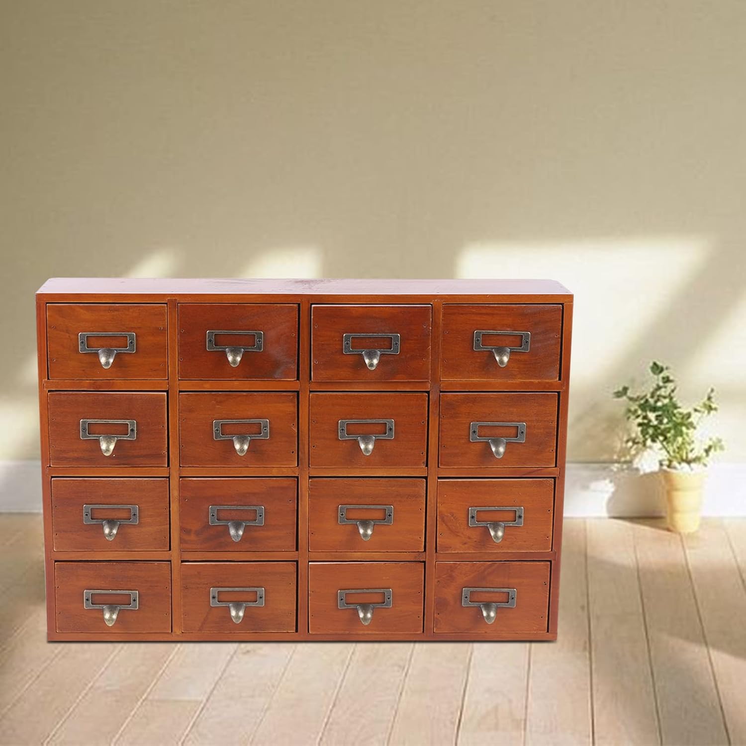 Organizador de cajones de escritorio de madera, caja de almacenamiento de hierbas, organización y almacenamiento de escritorio de oficina en casa,