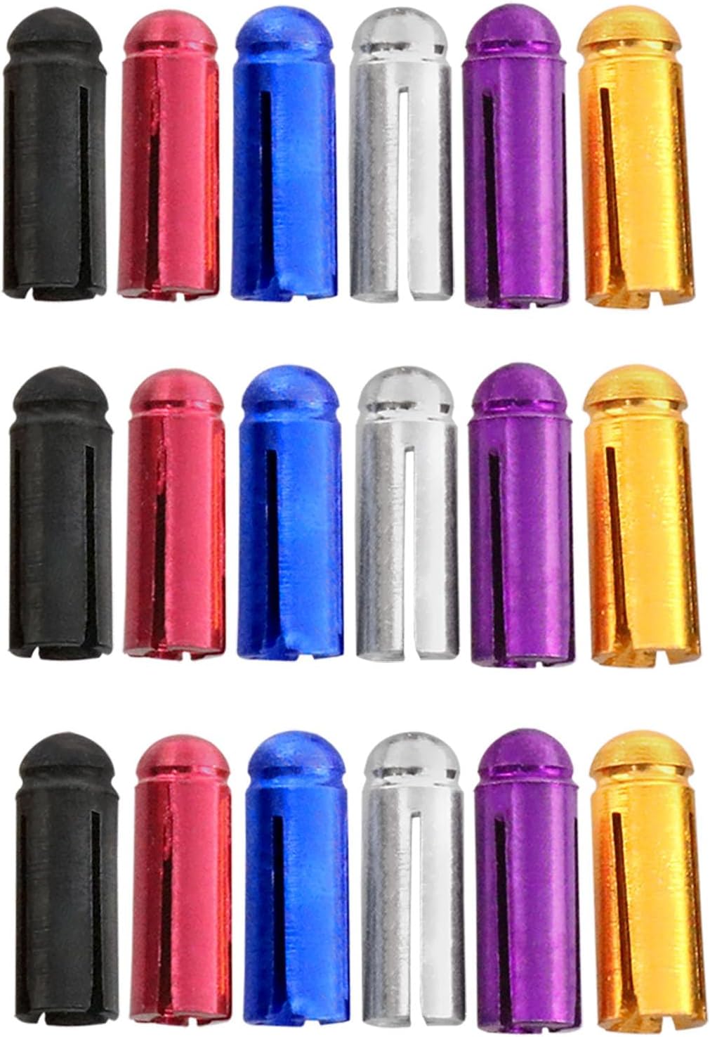 Lovelysp- Protector de ala de dardo, accesorio fijo de 90 grados, 6 colores, 18 unidades