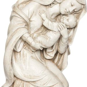 Joseph’s Studio by Roman Inc., Madonna arrodillada, colección de jardín, estatua religiosa, Sagrada familia, memorial, ángel, santo patrón, Joseph’s Studio by Roman Inc., Madonna arrodillada, colección de jardín, estatua religiosa, Sagrada familia, memorial, ángel, santo patrón,