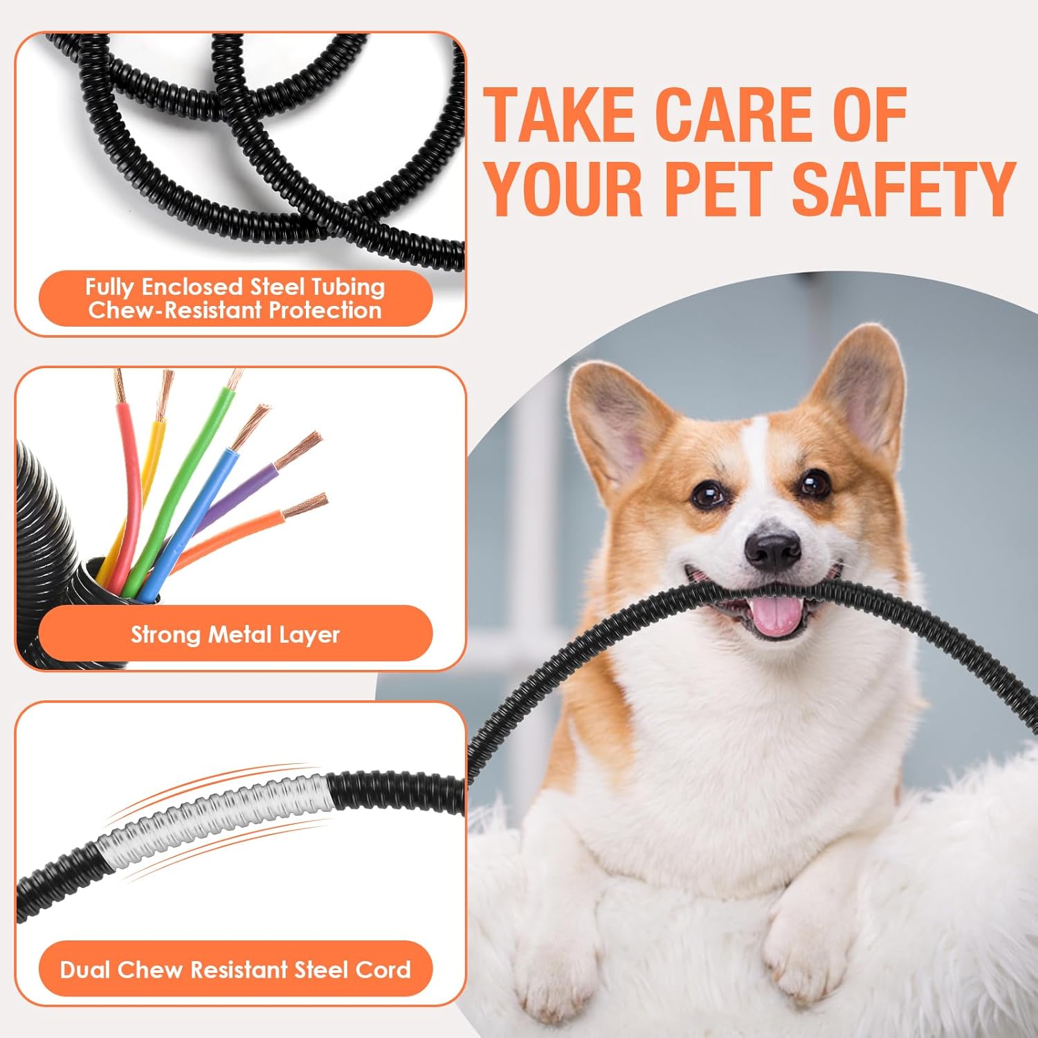 ENJOY PET Almohadilla térmica para mascotas, almohadilla térmica para perros con temporizador de 13 niveles y 9 niveles de temperatura, almohadillas