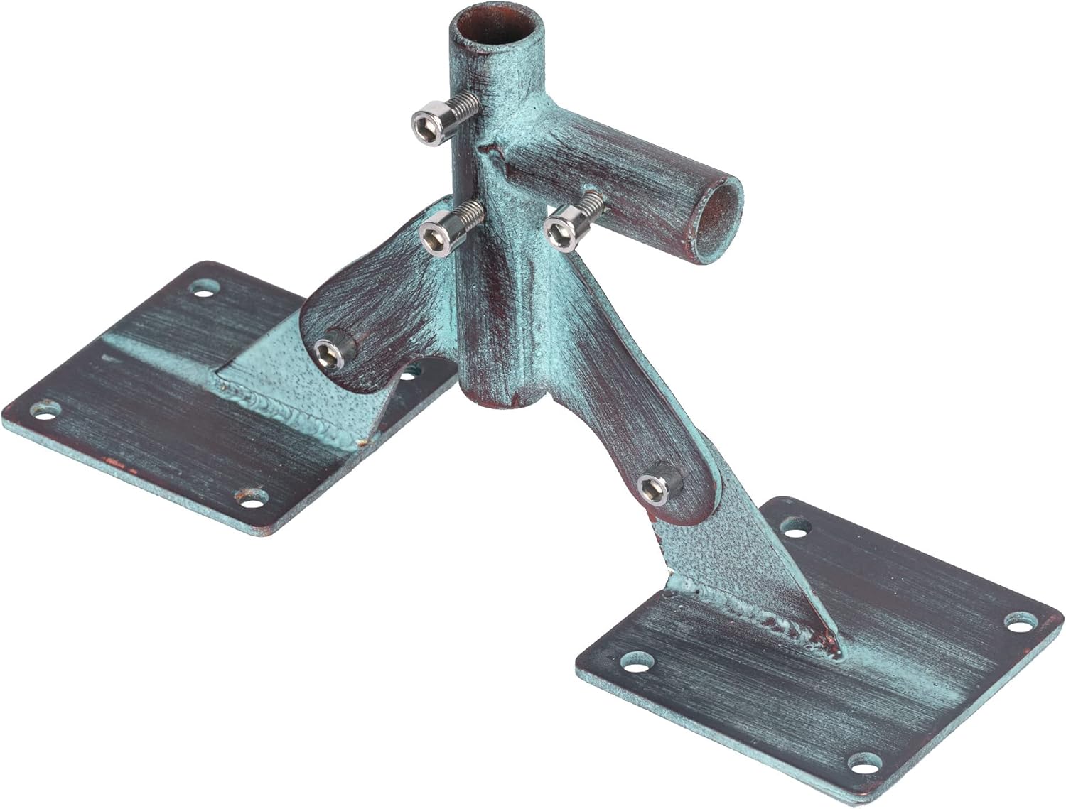 CLYB Piezas y hardware de veleta Montaje en veleta de cobre Placas de techo ajustables y soportes de pared, a prueba de óxido, estable