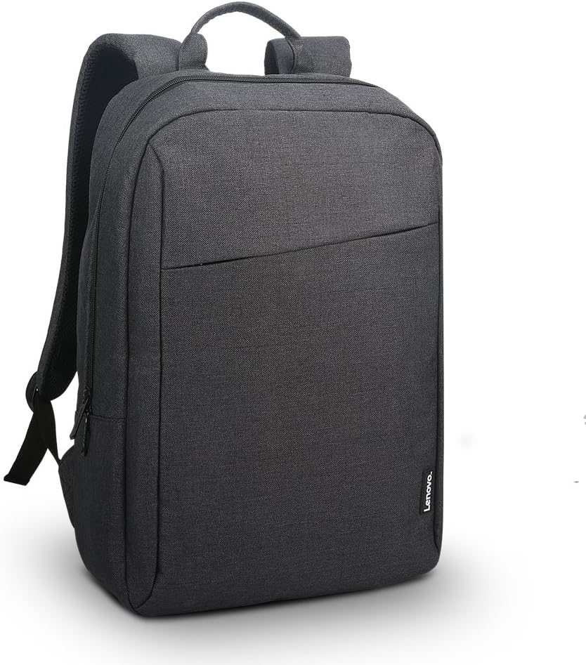 Lenovo Mochila para laptop B210 de 15.6 pulgadas, duradera, repelente al agua, ligera, diseño limpio, elegante para viajes, GX40Q17225, mochila