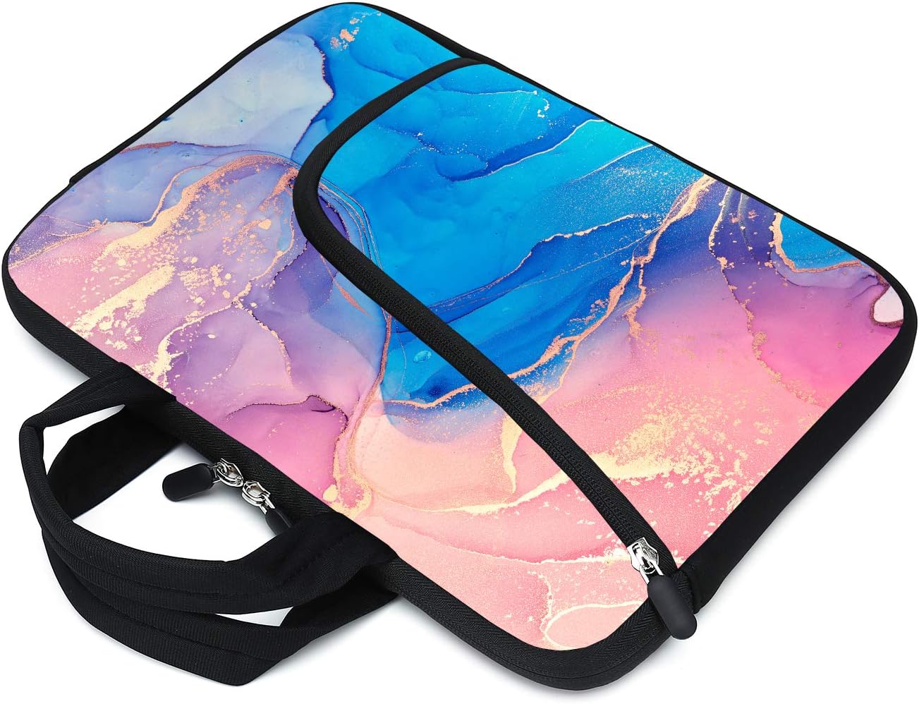 Funda protectora para laptop de 11.6, 12 y 12.1 pulgadas, funda protectora de neopreno, funda para tablet, maletín para cuaderno con asa, bolsillos