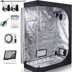 ALPHAPAR – Kit completo de tienda de campaña de cultivo de 48 x 24 x 72 pulgadas, sistema de cultivo hidropónico de plantas de interior para ALPHAPAR – Kit completo de tienda de campaña de cultivo de 48 x 24 x 72 pulgadas, sistema de cultivo hidropónico de plantas de interior para