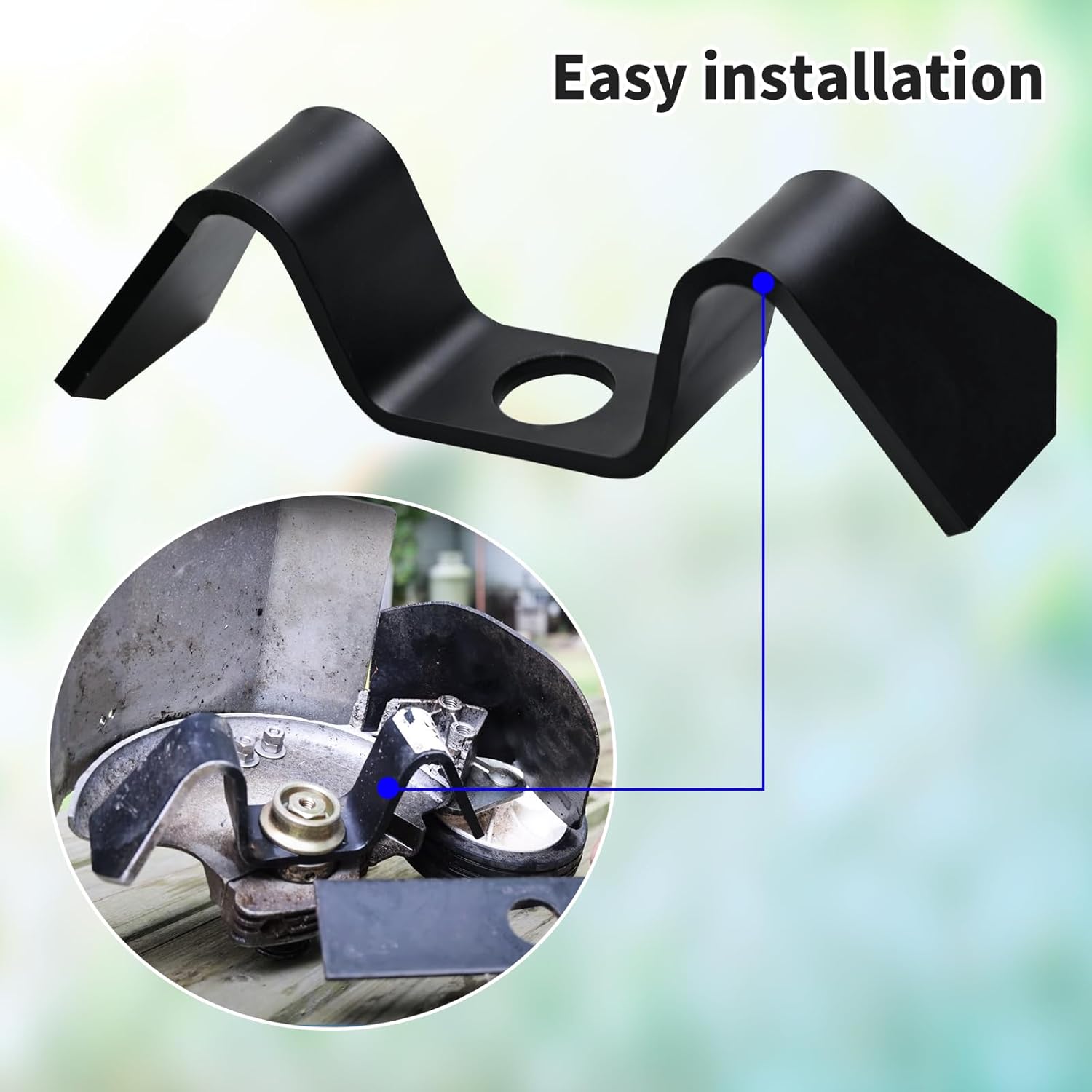 Vanshly, Cuchilla de bordeadora de cama 4180 710 6001 compatible con Stihl Edger 4150-2