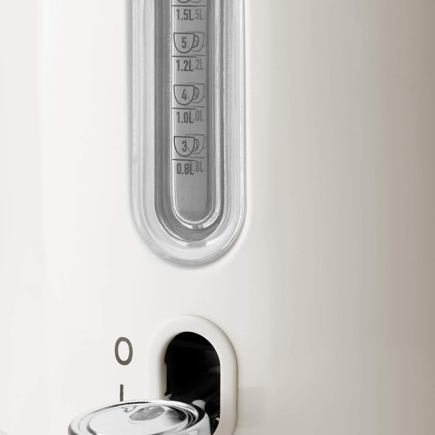 Haden 75012 Heritage – Hervidor eléctrico retro de acero inoxidable de 1.7 litros con apagado automático y protección contra ebullición en seco,
