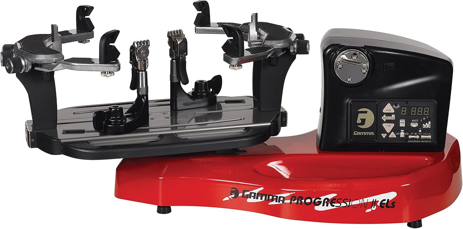 GAMMA Progression Stringing Machine Raqueta String Tools – Cuerdas raquetball, squash, tenis o bádminton