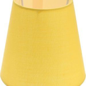 Homoyoyo Pantalla de tela de repuesto para lámpara de barril de cono E14 con clip en la bombilla, cubierta de luz de barril de mesa, cubierta de Homoyoyo Pantalla de tela de repuesto para lámpara de barril de cono E14 con clip en la bombilla, cubierta de luz de barril de mesa, cubierta de