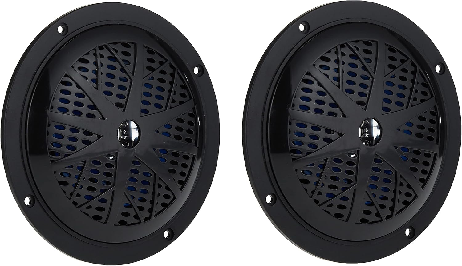 Altavoces marinos duales de 5.25 pulgadas, 2 vías, impermeable y resistente a la intemperie, sistema de sonido estéreo de audio para exteriores, 1