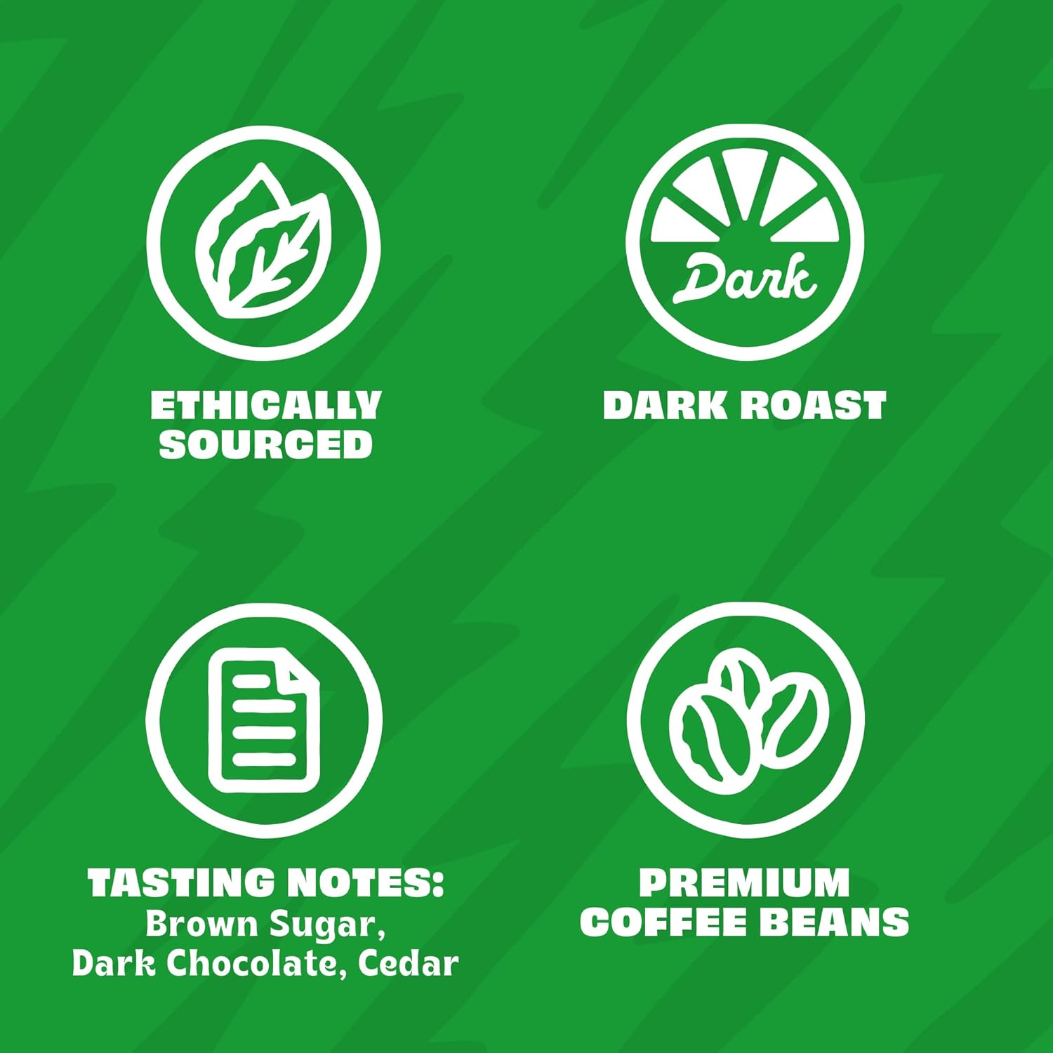 Madrinas  Café Sumatra de origen único – Tostado oscuro  Grano entero de 12 onzas