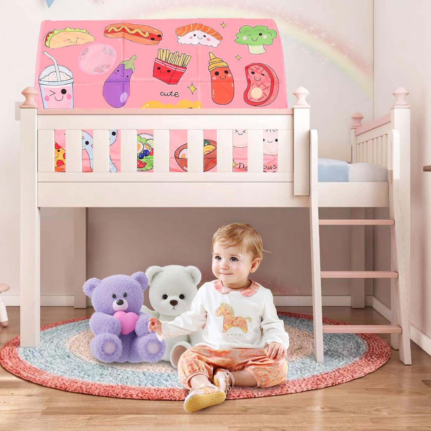Tienda de campaña para niños y niñas, camas individuales, zoológicos y coches, tienda de campaña para niños y niñas, ventilada, para interiores,