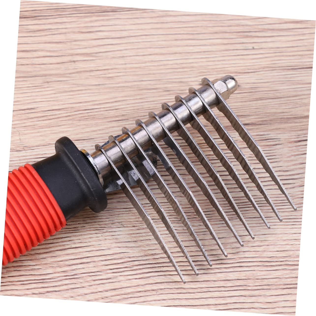 Peinadores de pelo para hombres, peine de aseo para cabello fino, peine de acero para mascotas, peine de aseo para mascotas, peine recto, peine de