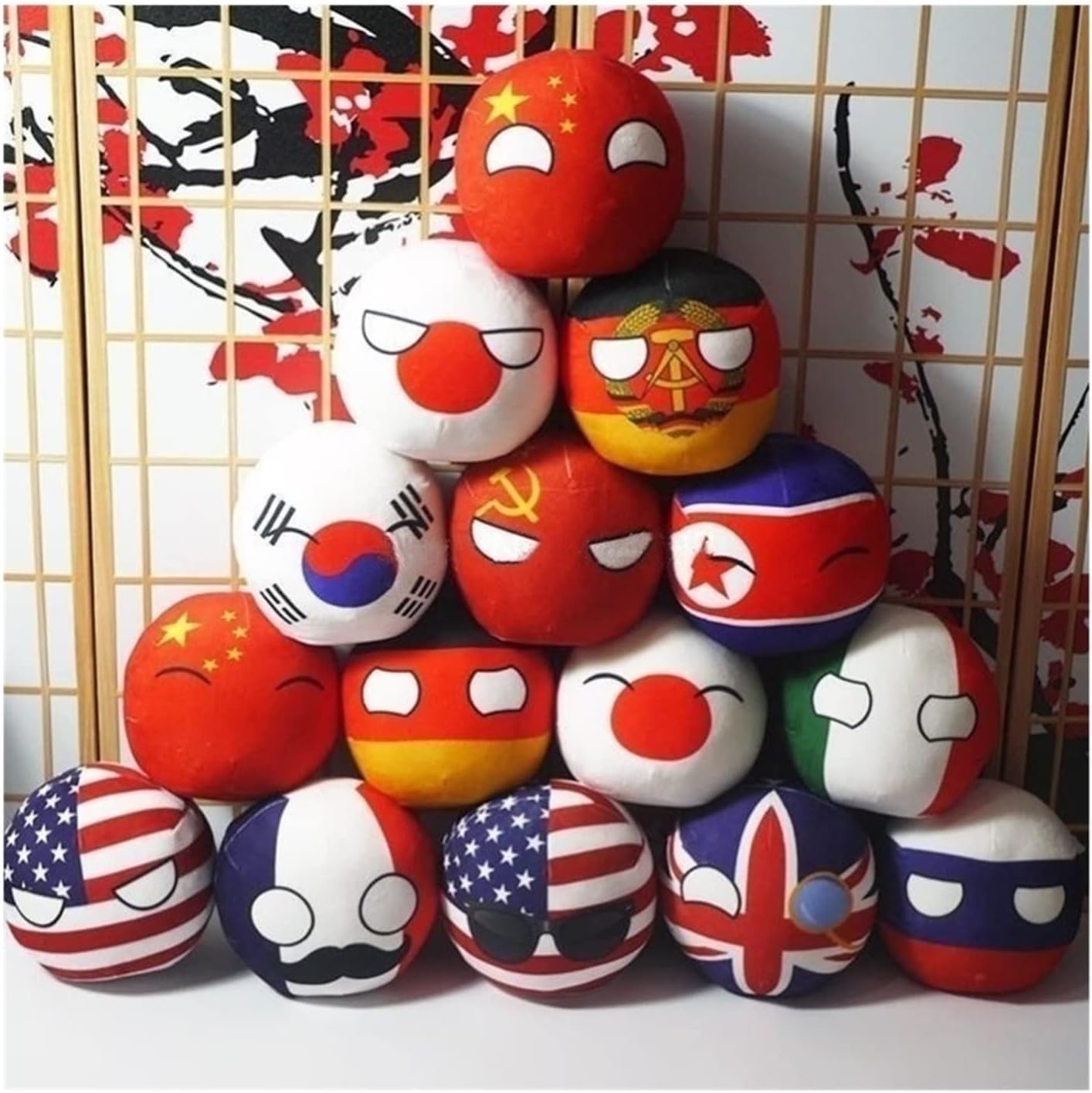 Pelota de Polonia de 7.9 pulgadas, pelotas de campo de Alemania, Canadá, Francia, pelota de campo, decoraciones, cosplay de anime, pelotas de campo,