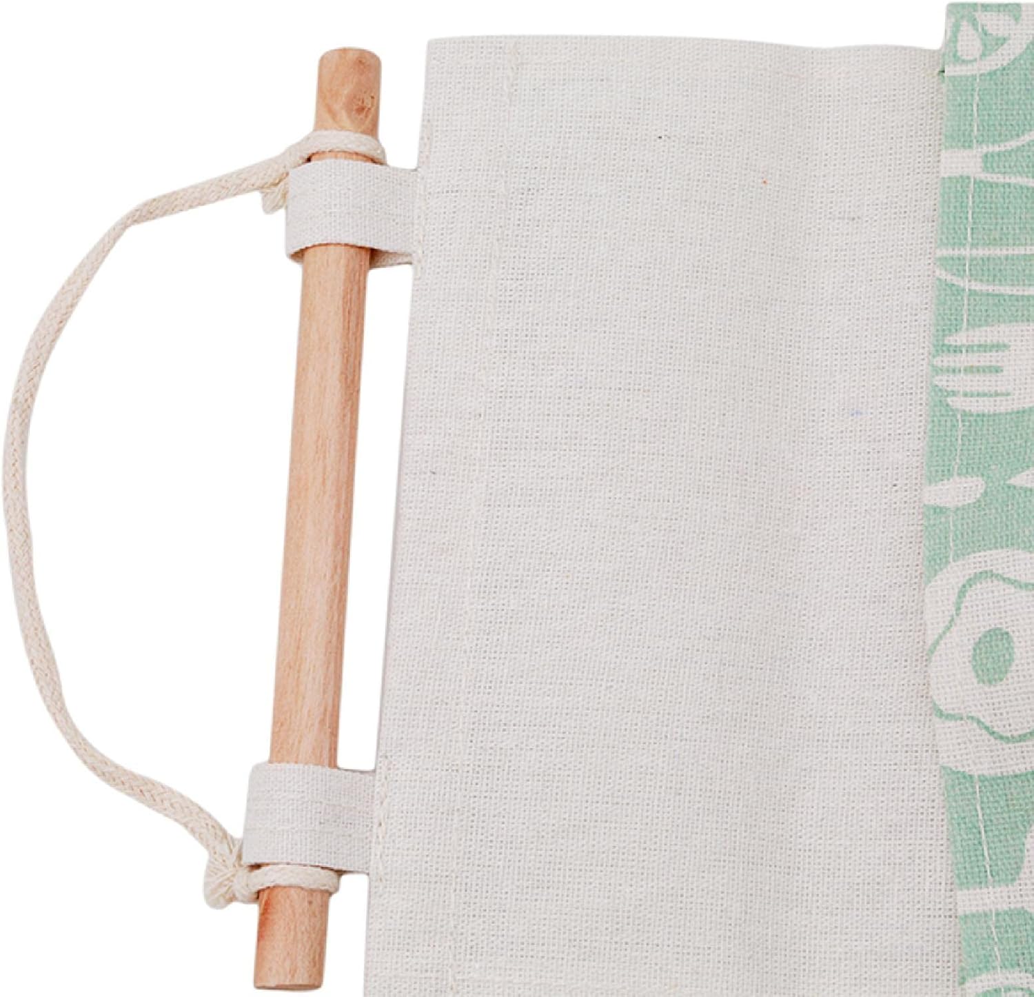 SEIWEI Bolsa de almacenamiento para colgar en la pared, organizador de tela de lino impermeable sobre la puerta con 3 bolsillos para dormitorio,
