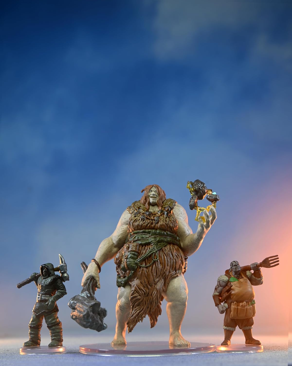 WizKids D&D Icons of the Realms Bigby presenta la gloria de los gigantes – Ladrillo de refuerzo de 8 quilates (juego 27)