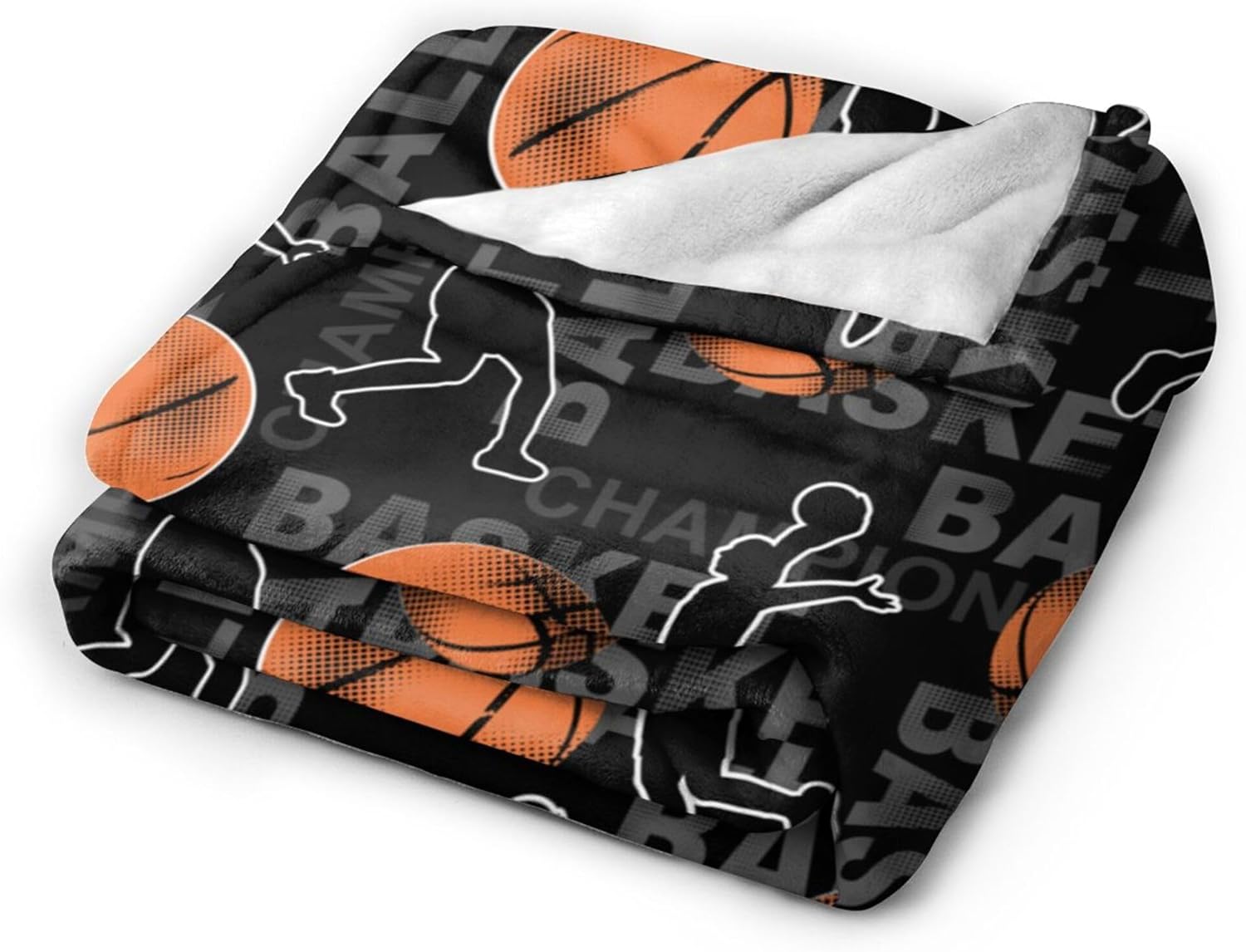 Mantas de baloncesto, manta de franela supersuave para sofá, manta de microfibra ligera y acogedora de lujo