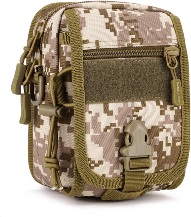 UNISTRENGH Tactical Molle – Bolsa para revista de teléfono militar con velcro para cinturón de seguridad