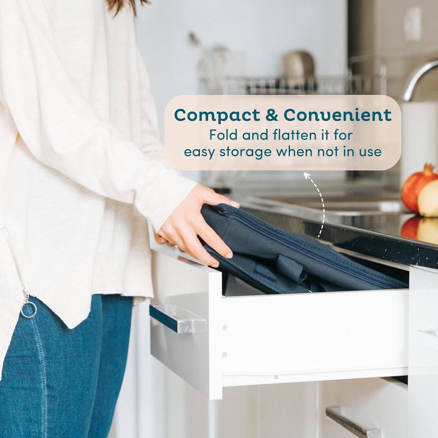 Bolsa de comestibles reutilizable aislada  a prueba de fugas, bolsa térmica grande aislada  Bolsas de compras aisladas para comestibles, bolsa