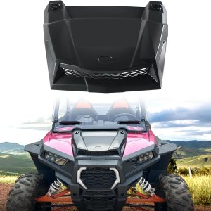 Turbo Hood para RZR XP 1000 14-18, ventilación de entrada de aire negra compatible con Polaris RZR XP Trail S 900 1000 S 2014-2018 Accesorios de Turbo Hood para RZR XP 1000 14-18, ventilación de entrada de aire negra compatible con Polaris RZR XP Trail S 900 1000 S 2014-2018 Accesorios de