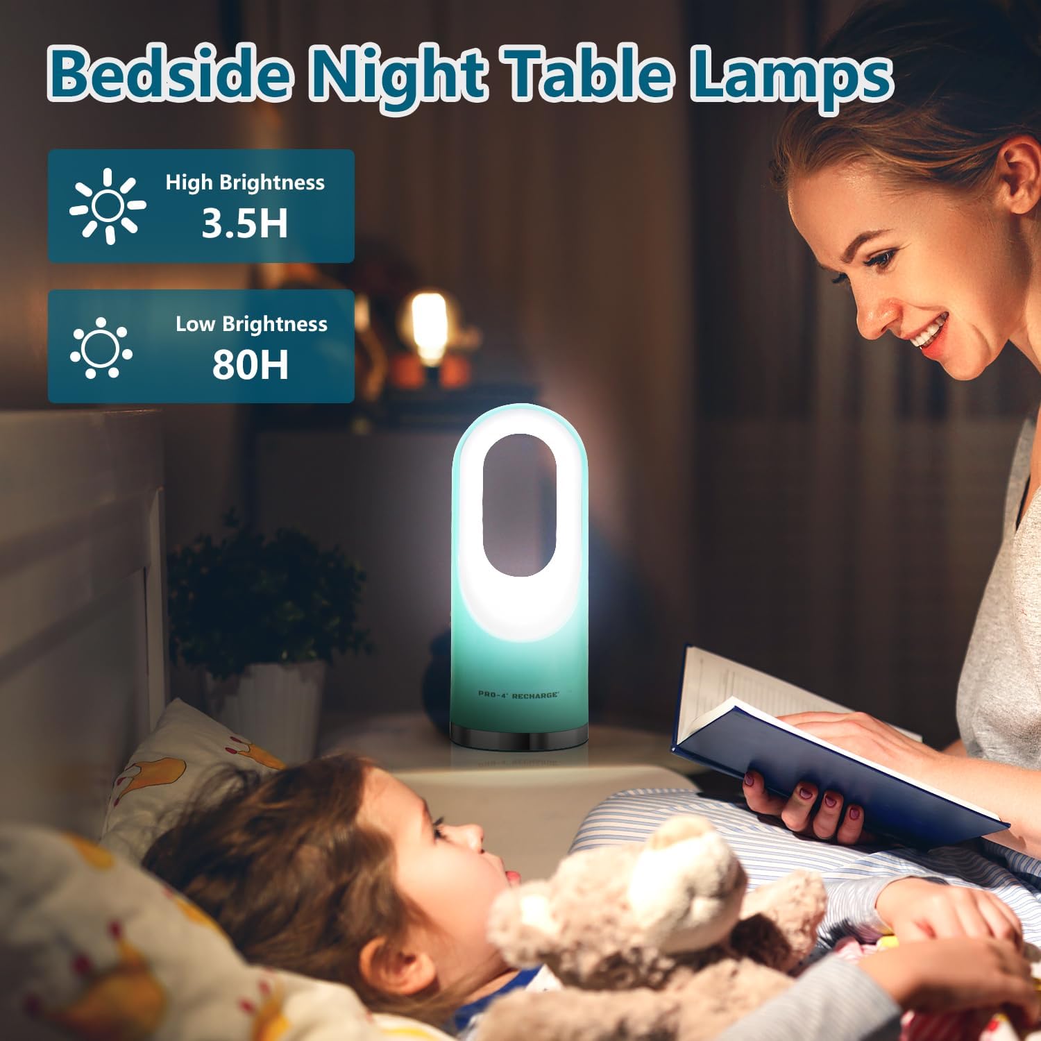 Linterna recargable para exteriores, portátil, en forma de U, para supervivencia, cortes de energía, 1800 mAh, luces ligeras de mano, 4 modos para