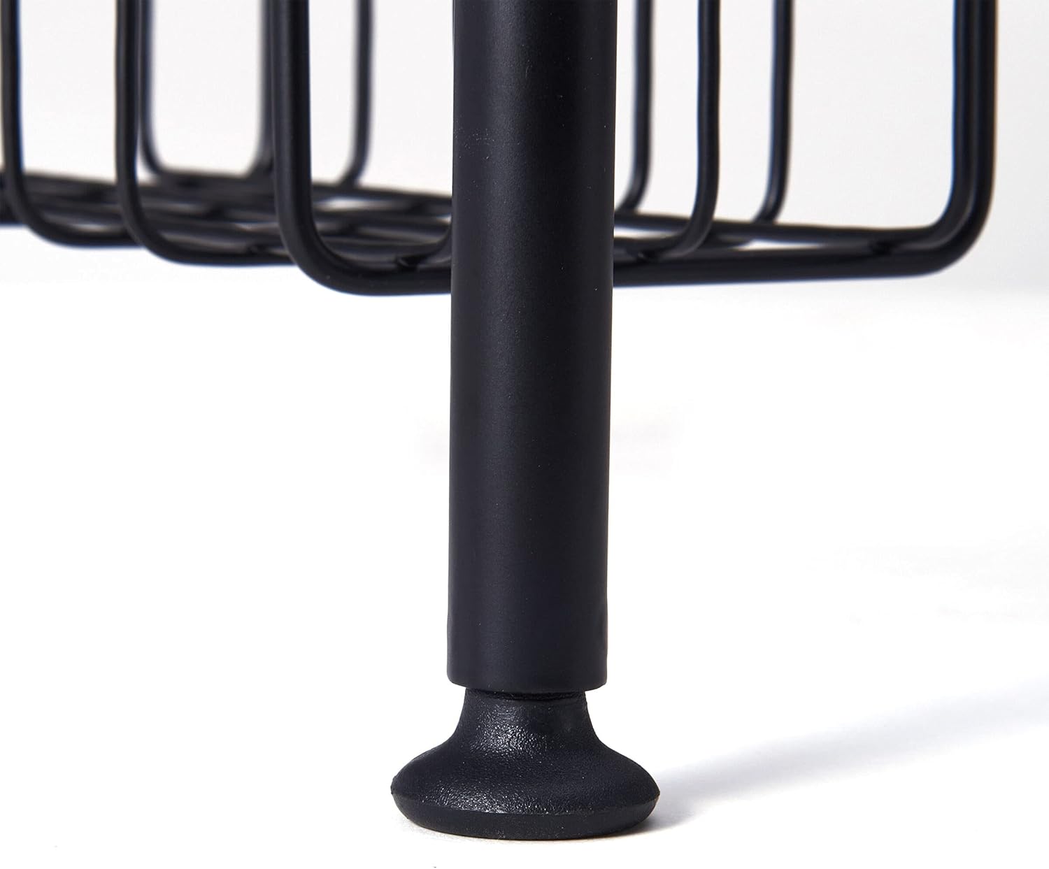 Gourmet Basics by Mikasa Over the Sink – Escurridor de platos organizador de 2 niveles, 31 pulgadas, color negro
