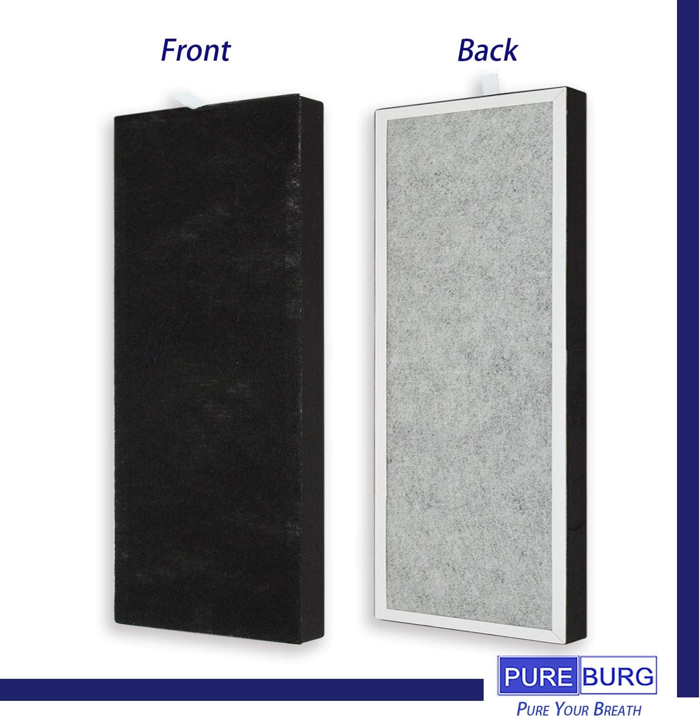 PUREBURG Juego de filtros HEPA de repuesto 2+4 compatible con LivePure LP-HF250 LP-PF600 se adapta a LivePure LP250THLP260TH Sierra SerieslDigital