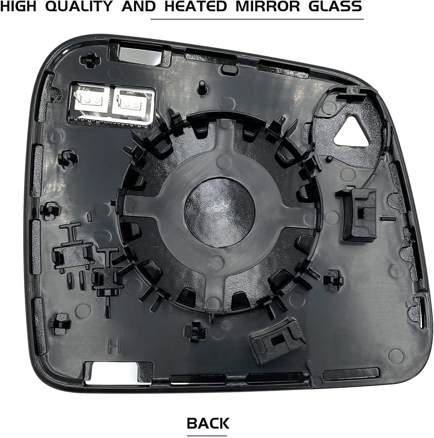 Espejo calefactable para el lado izquierdo del conductor para Dodge Durango 2014-2019, espejos Jeep Grand Cherokee 2011-2020  Espejo convexo