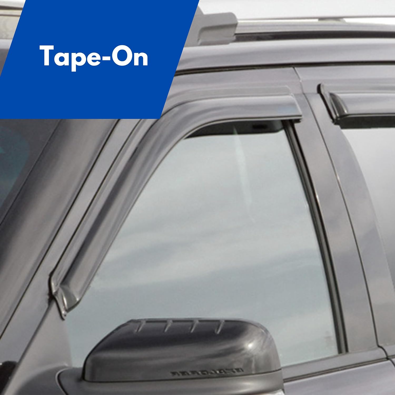 IMMORTAL GROUP Visera de ventana compatible con Toyota Camry 1997-2001, protector de lluvia, cinta extraduradera, deflector de ventana de
